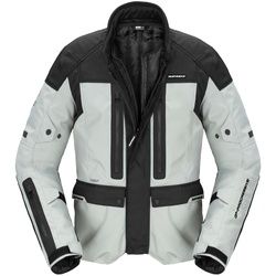 Spidi Traveller 3 H2Out Motorrad Textiljacke, schwarz-grau, Größe L