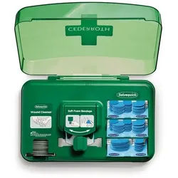 1 `Cederroth` Wound Care Dispenser, Pflasterspender Detectable 20,3 cm x 30,6 cm x 15,5 cm blau