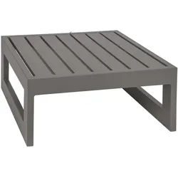 Stern Möbel Beistelltisch/Hocker Holly grau, Designer Doser & Zimprich, 33x72x72 cm