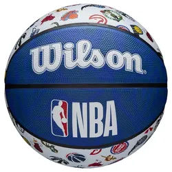 XTREM toys & sports Basketball Wilson Outdoor-Basketball Unisex-Adult NBA All Team Basketball blau|rot