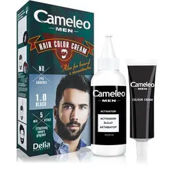 Delia Cosmetics Cameleo Men Haarfarbe Farbton 1.0 Black 30 ml