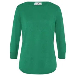 Le pull en soie et cachemire Peter Hahn Seide/Kaschmir vert