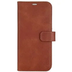 Wallet Case Anti Radiation 2in1 Brown iPhone 14 Plus