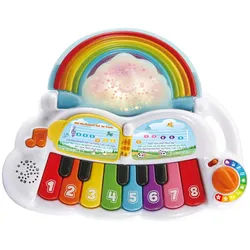 Vtech Lernspiel , Multicolor , Kunststoff , 35x27.9x11.6 cm , unisex , Geräuscheffekte, Musik, Lichteffekte , Spielzeug, Lernspiele
