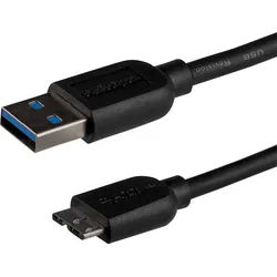 ST USB3AUB3MS - USB 5 Gb/s Kabel, A Stecker auf Micro B Stecker, 3 m