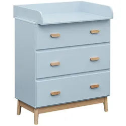 Xxxl Wickelkommode Hellblau 42/80/100 cm , Holzwerkstoff , 80x100x42 cm , Babymöbel, Wickelkommoden & Zubehör, Wickelkommoden