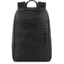 Piquadro David Laptop-Rucksack 15.6" nero