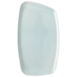 Rosenthal Servierplatte Junto Opal Green Platte 36 x 21 cm, Porzellan, (Platten), Platten grün