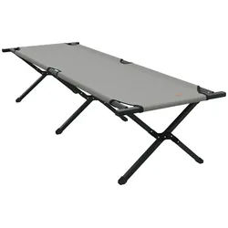 vidaXL Campingliege 193 x 69 x 45 cm Klappbare Sonnenliegen 2 Stk mit Tragetasche Grau 600 grau