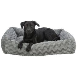 TRIXIE Tierbett Vital Bett Loki grau für Hunde grau 50 cm x 65 cm