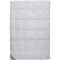 Musterring Winterdecke , Weiß , Textil , Füllung: Daunen,Daunen , 155x200 cm , Oeko-Tex® Standard 100, Downpass , für Hausstauballergiker geeignet, feuchtigkeitsregulierend, weich und anschmiegsam, reines Naturprodukt, passt sich perfekt der Körperform an, für alle Schlafpositionen geeignet, atmungsaktiv, sehr leicht, hygienisch, Tasche , Heimtextilien, Kopfpolster & Bettdecken, Bettdecken, Daunendecken