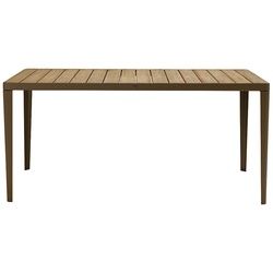 Tisch Laren Ethimo silber, Designer Ethimo Design Studio, 74.5x160x90 cm