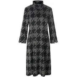 La robe en jersey manches 7/8 Peter Hahn noir