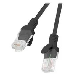 patch cable - 50 cm - RAL 9004 black - Schwarz - 0.5m