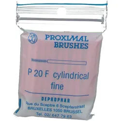 Proximale feine zylindrische Interdentalbürsten P20F