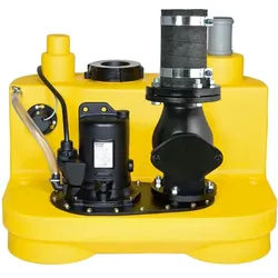 Jung Pumpen compli Fäkalienhebeanlage JP50094 525/2 BW, mit Rückschlagklappe