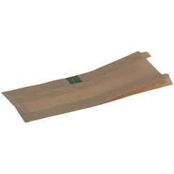 WISEFOOD 500 Stück - Brotbeutel Papier - 120+2x30x330mm