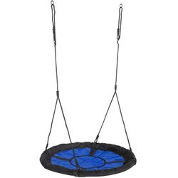 Ambia Garden Nestschaukel , Blau , Metall, Textil , 98x6x98 cm , EN 71 , Freizeit & Co, Gartenspielzeug, Schaukeln