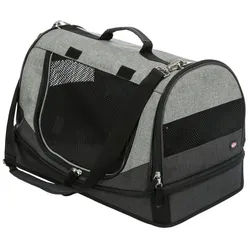 TRIXIE Tiertransporttasche Tasche Holly schwarz/grau grau|schwarz