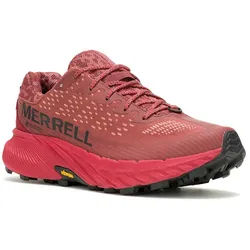 Merrell Trail-Laufschuhe Agility Peak 5 GTX (wasserdicht, Rock Plate) rot/pink Herren