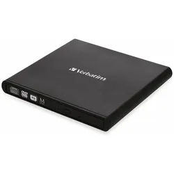 VERBATIM DVD-Brenner 98938, MDISC, Slimline, schwarz