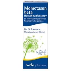 MOMETASON beta Heuschnupfenspray 50μg/Sp.140 Sp.St 18 g
