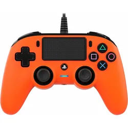 Nacon Gaming Controller Color Edition (PS4), Gaming Controller, Orange