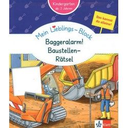Baggeralarm! Baustellen-Rätsel - Mein Lieblings-Block
