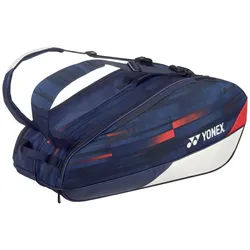 Yonex Racketbag Pro Racquet Limited (Schlägertasche, 2 Hauptfächer) 2024 navyblau/weiss/rot 6er