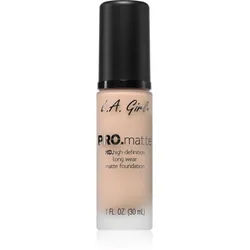 L.A. Girl Cosmetics PRO. Matte HD langanhaltende Foundation mit Matt-Effekt Farbton Natural 30 ml