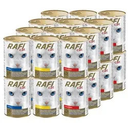 RAFI Cat Pieces in Sauce MIX - Dose 24x415g