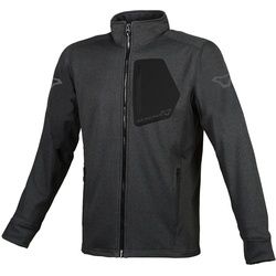 Macna Ripple Sweatjacke, schwarz-grau, Größe S