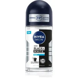 NIVEA MEN Invisible Black & White Fresh Antitranspirant Deoroller für Herren 50 ml