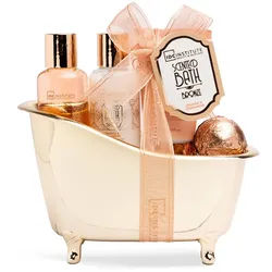 Idc Institute Hautpflege-Set hochwertiges Bad- und Duschpflegeset "bronzene Badewanne", 1-tlg.