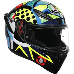 AGV K1 S Rossi Winter Test 2020 Helm, mehrfarbig, Größe 2XL für Männer