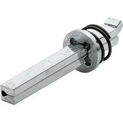Hoppe Profil-Wechselstift F/Ei 4-KT.10mm L.80mm Fe verz.