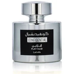 Lattafa Eau de Parfum Confidential Platinum