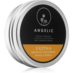Angelic Organic deodorant "Exotica" Mango & Papaya Cream Deo-Stick in BIO-Qualität 50 ml