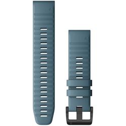 Garmin Quickfit Silikon Armband 22mm Blau / Schiefergrau fenix 6/7, epix2