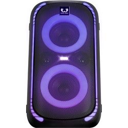 Fresh'N Rebel PartySpeaker L (12 h, Akkubetrieb, Netzbetrieb), Bluetooth Lautsprecher, Schwarz