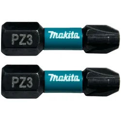 Makita Bit PZ3 25 mm 2 Stück Impact Black B-63650