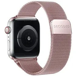 Decoded Milanaise Traction Strap 44/45/46/49mm Rose Gold