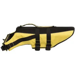 TRIXIE Schwimmweste Schwimmweste für Hunde gelb/schwarz gelb|schwarz Größe: L / bis zu: 36 kg Rückenlänge: 55 cm / Bauchumfang: 50-80 cm