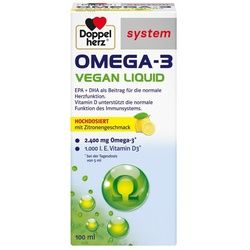 Doppelherz® system Omega-3 vegan Algenöl flüssig