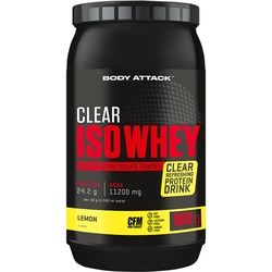 Body Attack Clear Iso Whey Pulver 900 g
