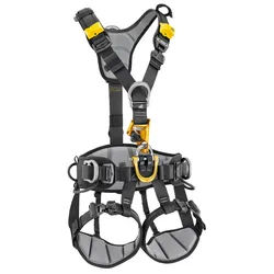 PETZL - Arbeitsgurt - Astro - Internationale Ausführung Schwarz, Gelb