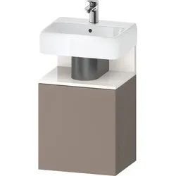 Duravit Qatego Waschtischunterbau wandhängend Basalt Matt 440x350x645 mm - QA4076R22430000 QA4076R22430000