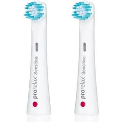 prorelax Aufsteckbürsten Bürstenköpfe / Ersatzzahnbürsten, 2 Stück, 2er Pack, Aufsteckbürsten, Ersatzzahnbürsten, Zahnbürsten