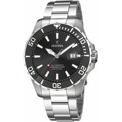 Festina Luxusuhr Festina Herren Analog Quarz Uhr mit Edelstahl Armband F20531/4