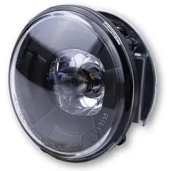 HIGHSIDER smart 4 Zoll Scheinwerfereinsatz LED Schwarz E-geprüft (1Stk), schwarz